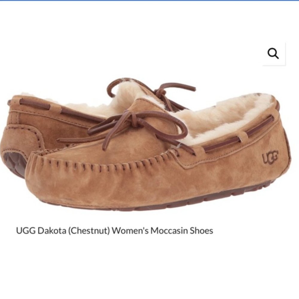 UGG - UGG Dakota (Chestnut) Women’s Moccasin Shoes - Size 7